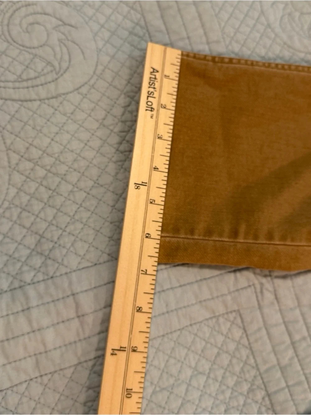 Faherty Stretch Terry 5-Pocket Pants Men’s 31x32 Camel Slim Straight